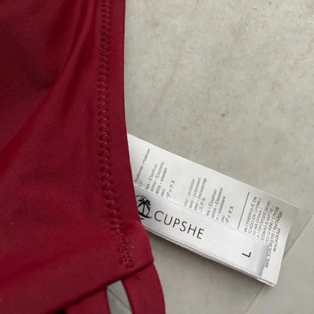 Cupshe wine red